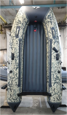 Надувная лодка под мотор для рыбалки Orca 400 НД камуфляж Надувная лодка под мотор для рыбалки Orca 400 НД камуфляж