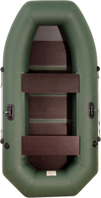 Лодка Камыш 2500 со складной сланью гребная
