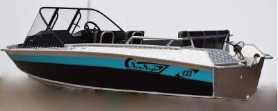 Лодка алюминиевая NewStyle - 433 классика