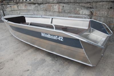 Лодка алюминиевая WINDBOAT 42M
