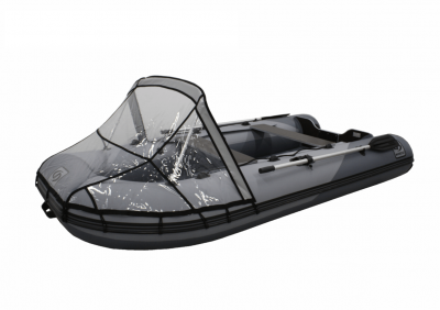 Тент носовой Фрегат 430 C (доп. остекление)